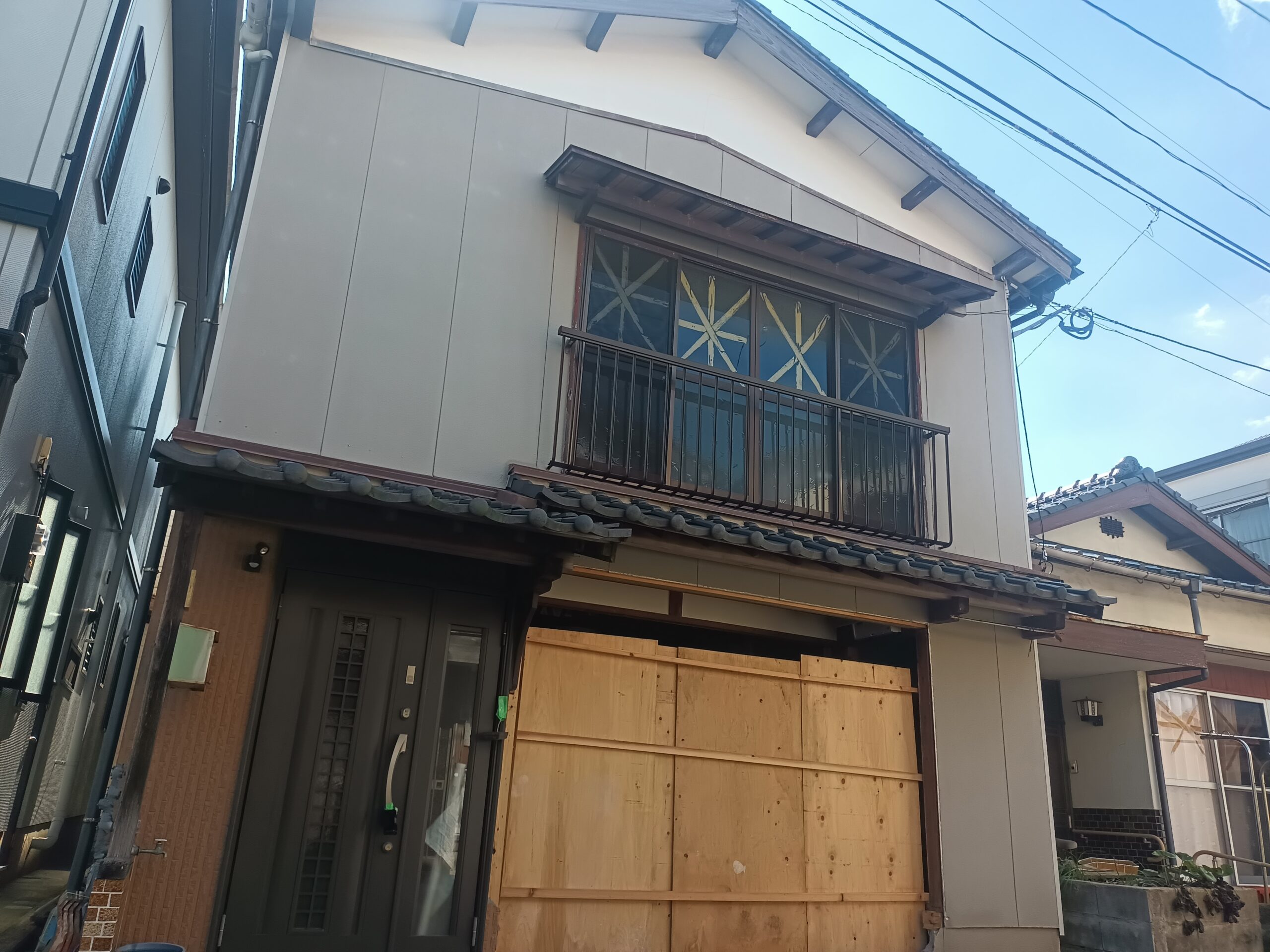 川棚町リフォーム工事中。